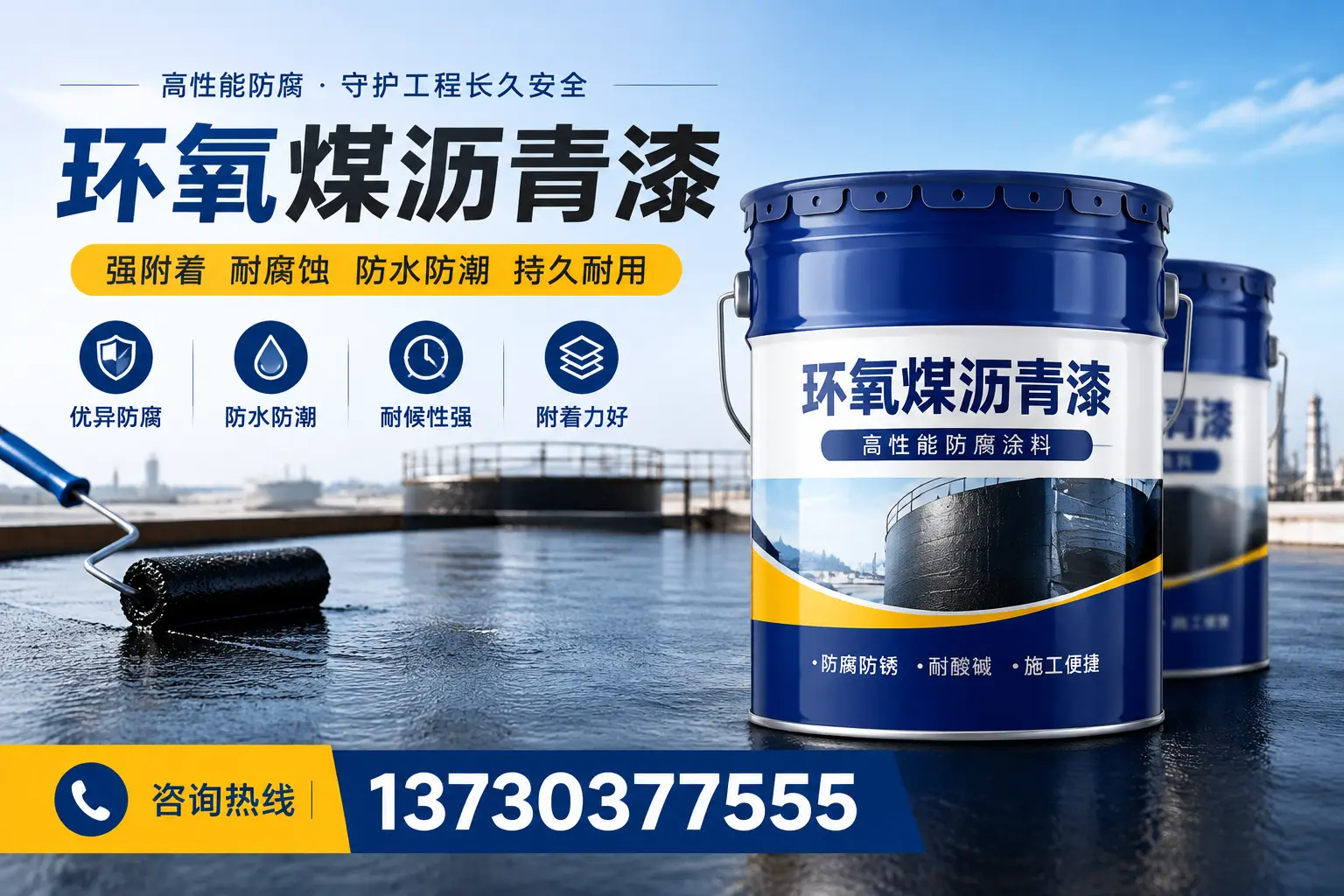 如何判断环氧煤沥青漆的质量？长子消费者指南